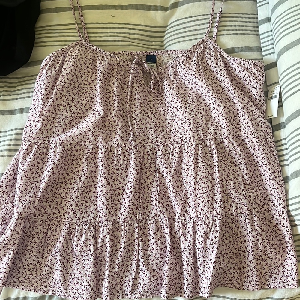 Old navy floral tank
